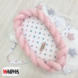 Baby Nest Braid Pink